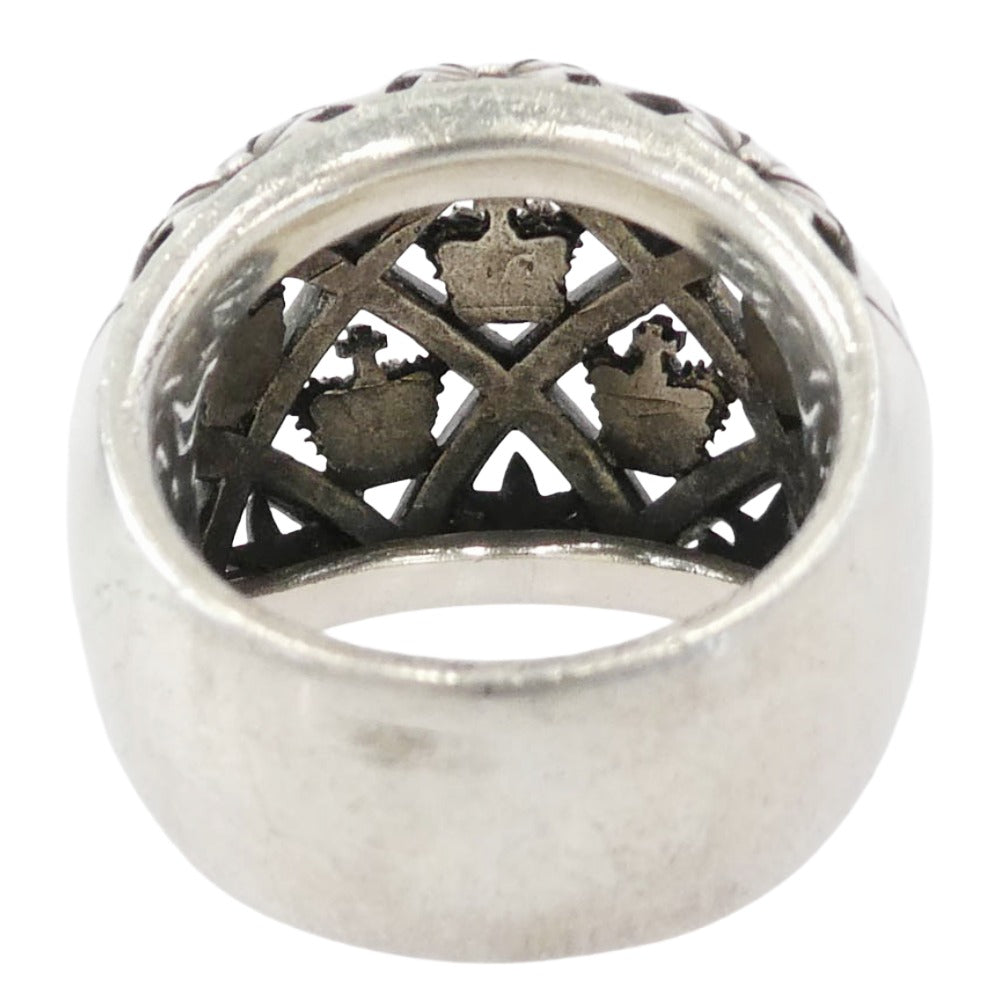 Justin Davis ジャスティンデイビス Epic Crown Ring エピック クラウン リング シルバー系 18.5号【中古】