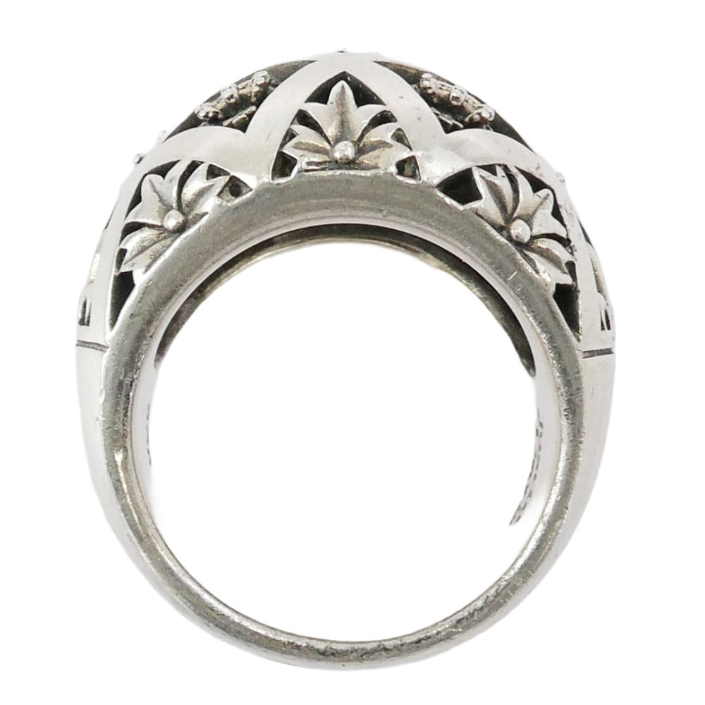 Justin Davis ジャスティンデイビス Epic Crown Ring エピック クラウン リング シルバー系 18.5号【中古】