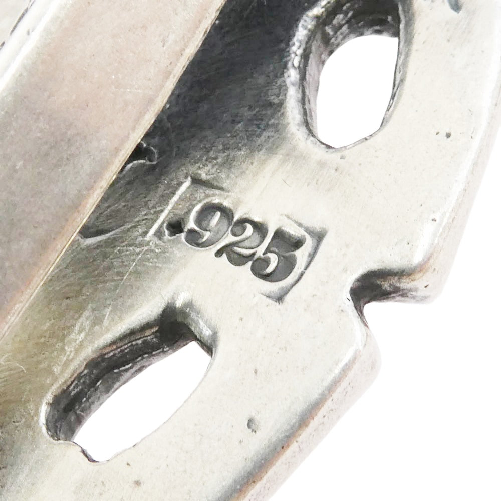 GABOR ガボール ガボラトリー ホールディング スカルプテッドオーバルキーパー オールH.W.Oリンク ウォレットチェーン シルバー系【中古】