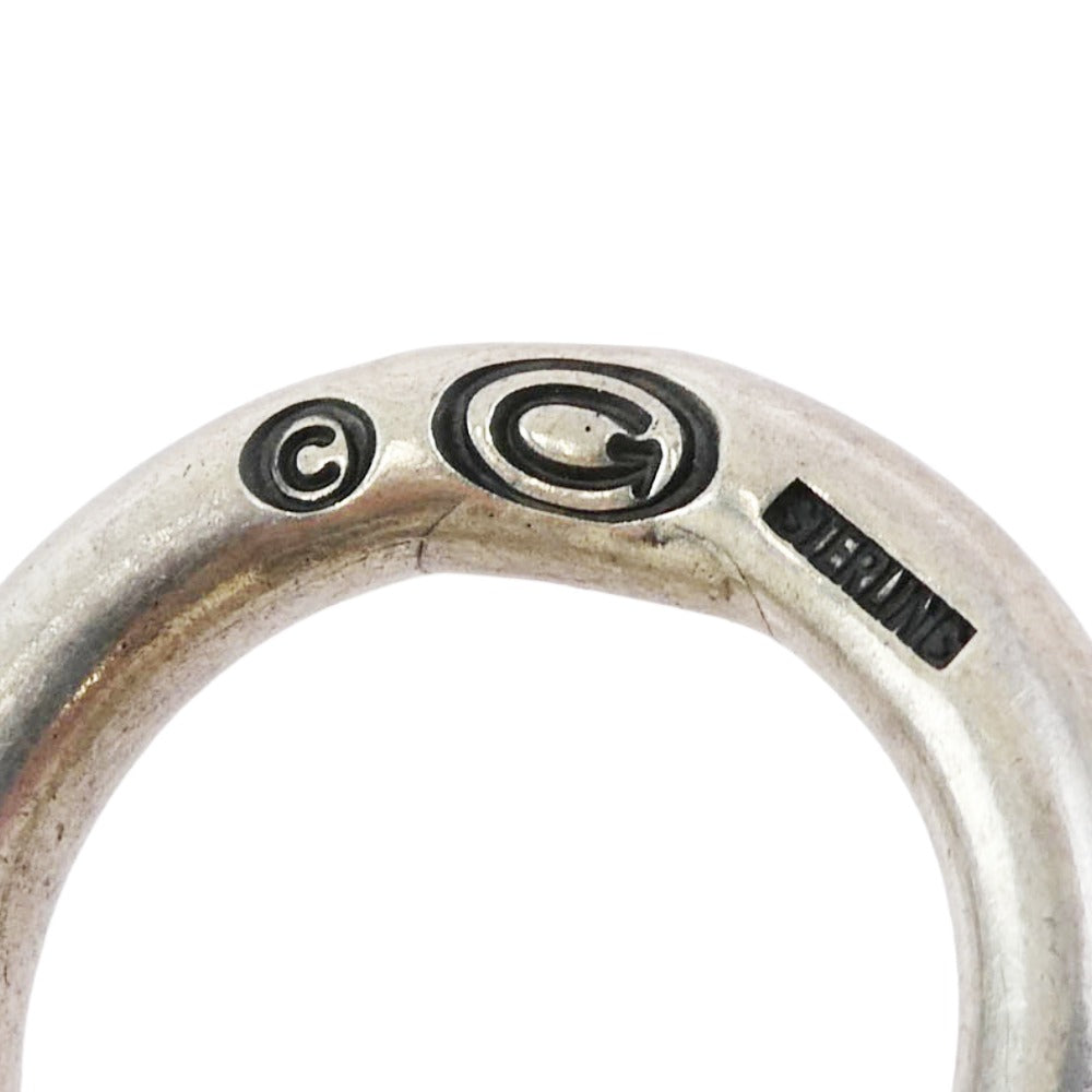 GABOR ガボール ガボラトリー ホールディング スカルプテッドオーバルキーパー オールH.W.Oリンク ウォレットチェーン シルバー系【中古】