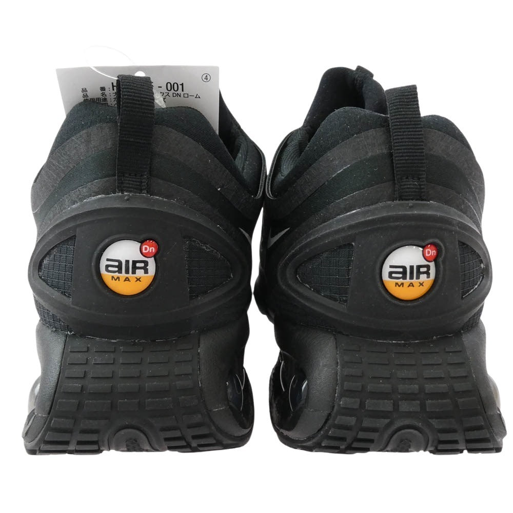 NIKE ナイキ HQ8605-001 Air Max DN Roam Triple Black Metallic Silver エアマックスDN ローム トリプルブラック メタリックシルバー ローカットスニーカー ブラック系 29cm【極上美品】【中古】