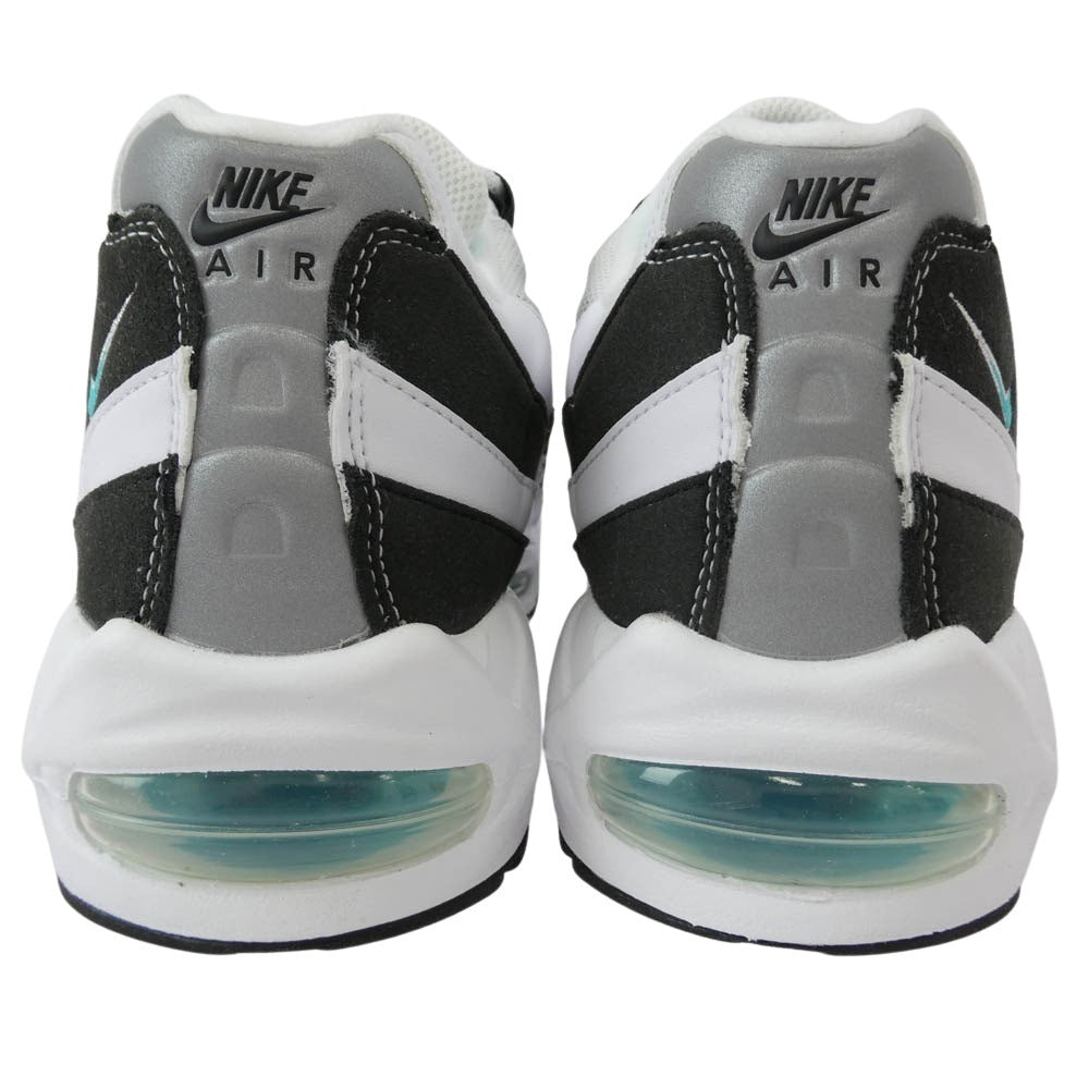 NIKE ナイキ IM7409-001 【フェイクバスターズ鑑定済】 Air Max 95 OG White and Black エアマックス95 OG ホワイト アンド ブラック スニーカー ホワイト系 ライトグリーン系 29cm【極上美品】【中古】