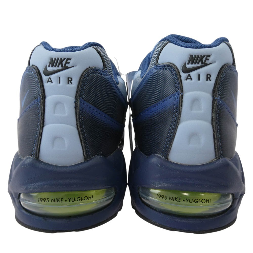 NIKE ナイキ II7404-400 【フェイクバスターズ鑑定済】 × Yu-Gi-Oh! 遊戯王 Air Max 95 Air Muscle Joey エアマックス95 エアマッスル ジョーイ ロースニーカー ブルー系 29cm【極上美品】【中古】