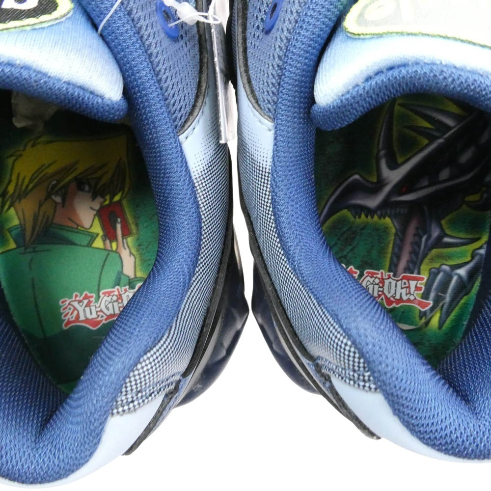 NIKE ナイキ II7404-400 【フェイクバスターズ鑑定済】 × Yu-Gi-Oh! 遊戯王 Air Max 95 Air Muscle Joey エアマックス95 エアマッスル ジョーイ ロースニーカー ブルー系 29cm【極上美品】【中古】