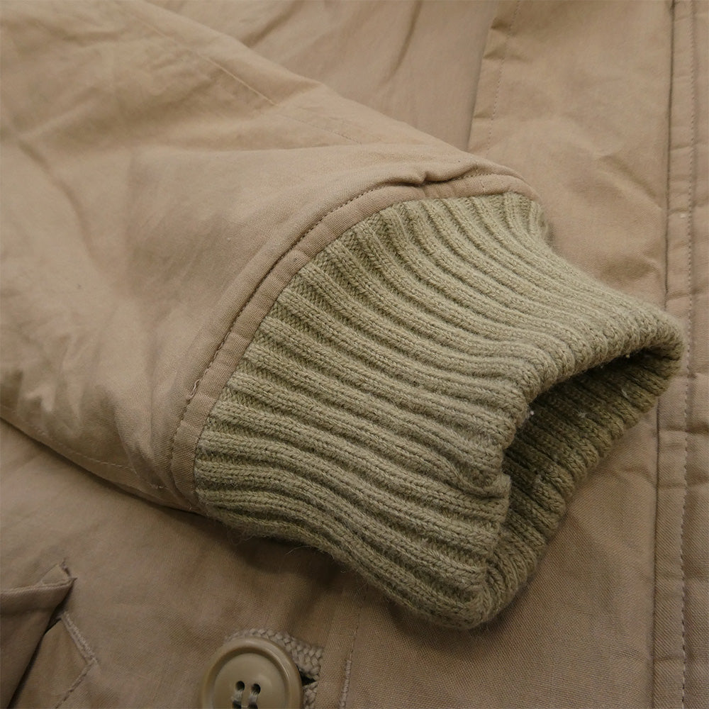 WOOLRICH ウールリッチ 2W5-9413 ファー付き ミリタリー フード ジャケット ベージュ系 L【中古】