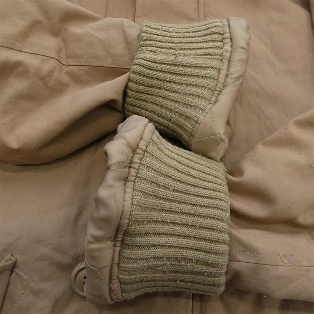 WOOLRICH ウールリッチ 2W5-9413 ファー付き ミリタリー フード ジャケット ベージュ系 L【中古】