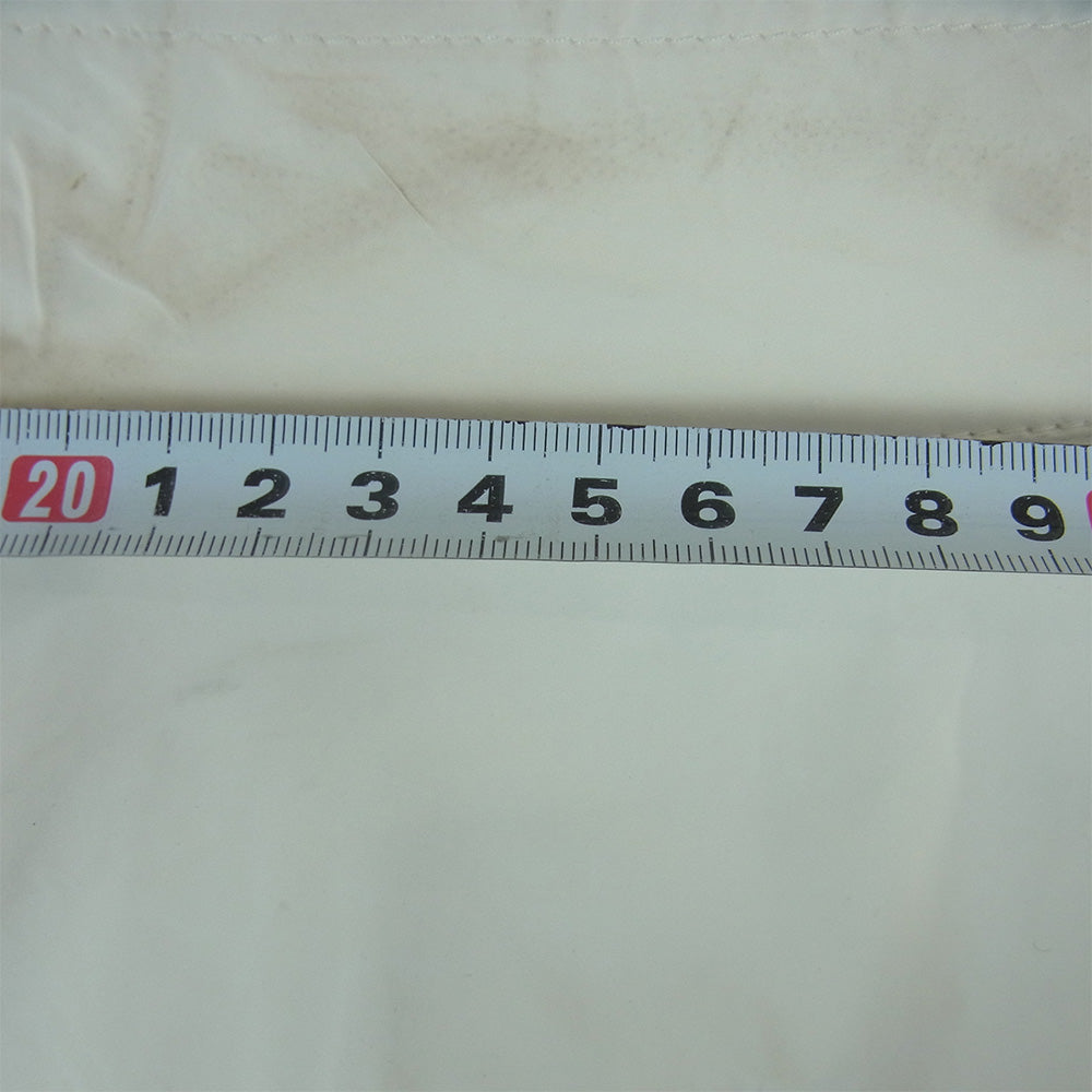 ムーレー FEYEM ジップアップ ポリエステル ナイロン ジャケット イタリア製 オフホワイト系 L【中古】