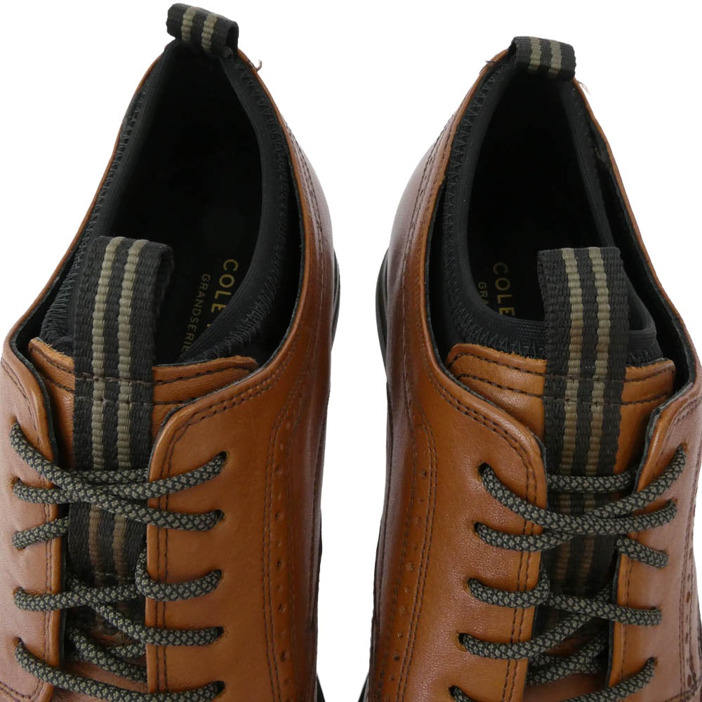 COLE HAAN コールハーン C31354 Holland Grand Long Wing ホーランド グランド ロング ウィング ウィングチップ レザー シューズ ブラウン系 26【美品】【中古】