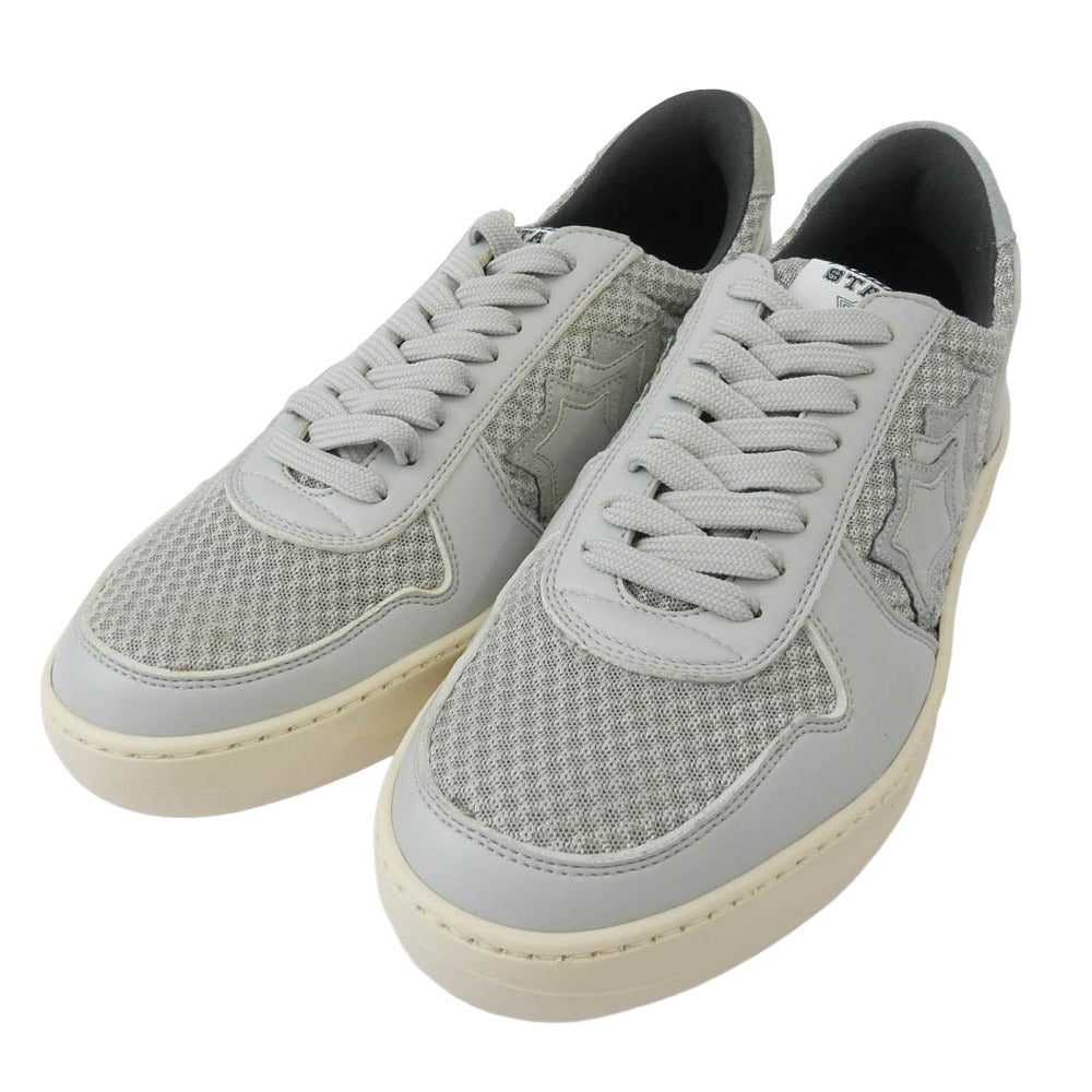 Atlantic STARS アトランティックスターズ AS9GGTE270 RIGEL スニーカー グレー系 オフホワイト系 42【極上美品】【中古】