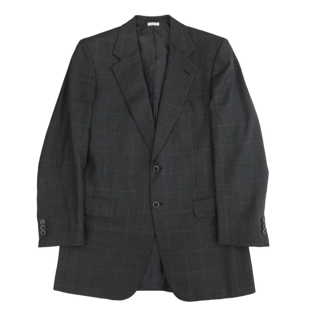 Brioni ブリオーニ TRAIANO トライアーノ テーラード ジャケット セットアップ スーツ グレー系 38【中古】