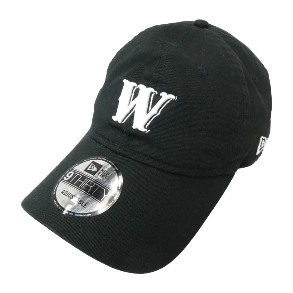 NEW ERA ニューエラ 9THIRTY 刺繍ロゴ バックストラップ付きキャップ 帽子 ブラック系【中古】