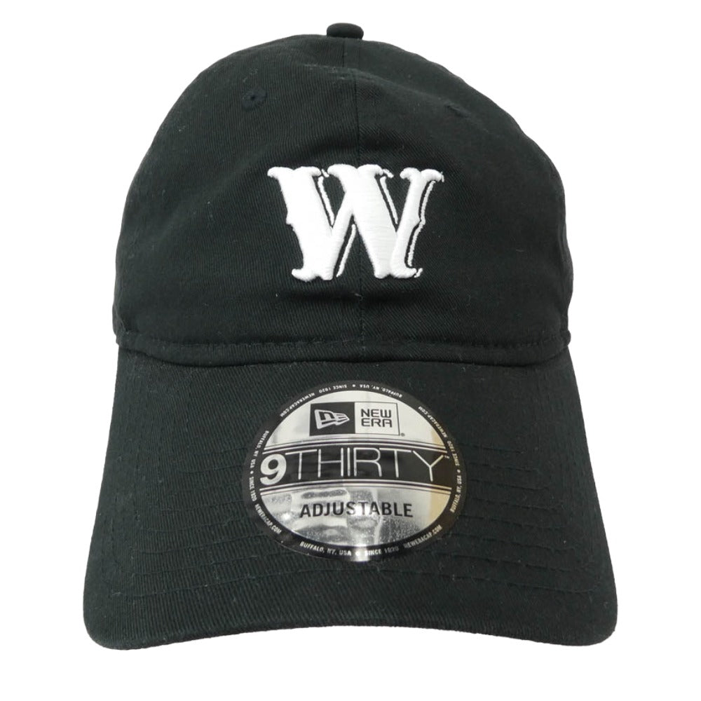 NEW ERA ニューエラ 9THIRTY 刺繍ロゴ バックストラップ付きキャップ 帽子 ブラック系【中古】