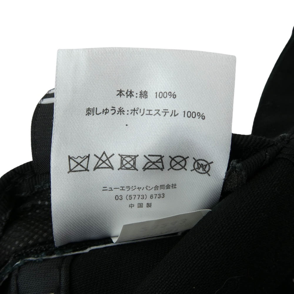 NEW ERA ニューエラ 9THIRTY 刺繍ロゴ バックストラップ付きキャップ 帽子 ブラック系【中古】