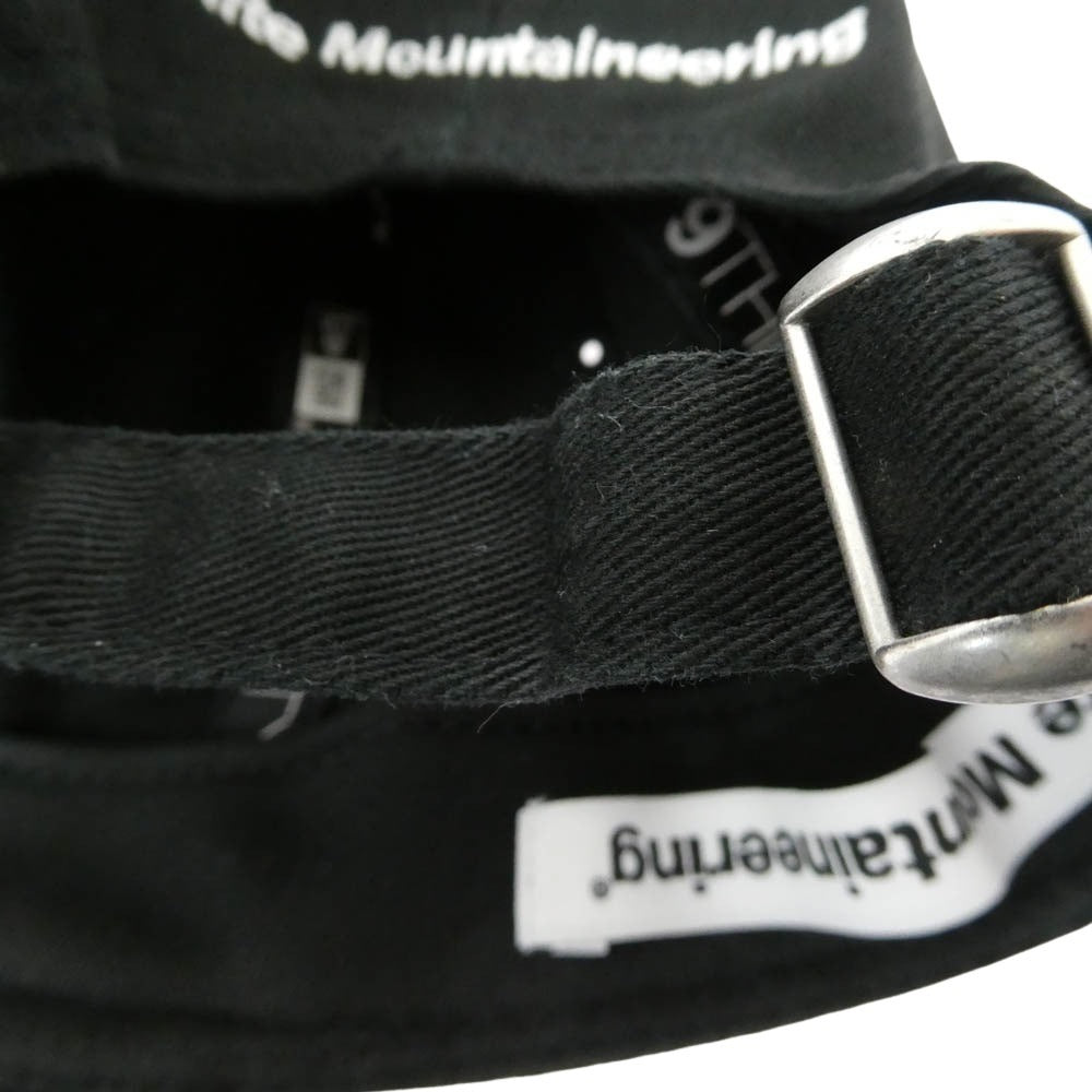 NEW ERA ニューエラ 9THIRTY 刺繍ロゴ バックストラップ付きキャップ 帽子 ブラック系【中古】