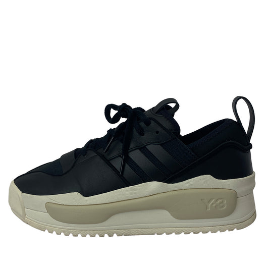 Y-3 Yohji Yamamoto ワイスリー ヨウジヤマモト IG4090 Rivalry Black Off White Clear Brown ライバルリー ブラック オフホワイト クリアブラウン ローカット スニーカー ブラック系 27cm【中古】