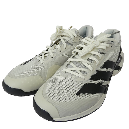 Y-3 Yohji Yamamoto ワイスリー ヨウジヤマモト JP7719 ADIZERO UBERSONIC 5 Tennis Orbit Grey アディゼロ ウーバーソニック 5 テニス オービット グレー スニーカー グレー系 27.5cm【美品】【中古】