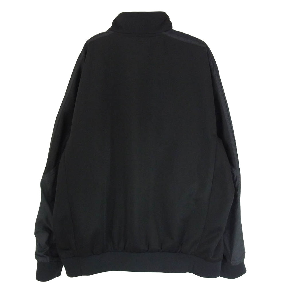 TOGA トーガ 24SS TV241-JC3227 TRACK JACKET ロゴ刺繍 トラック ジャケット ジャージ ブラック系 46【極上美品】【中古】