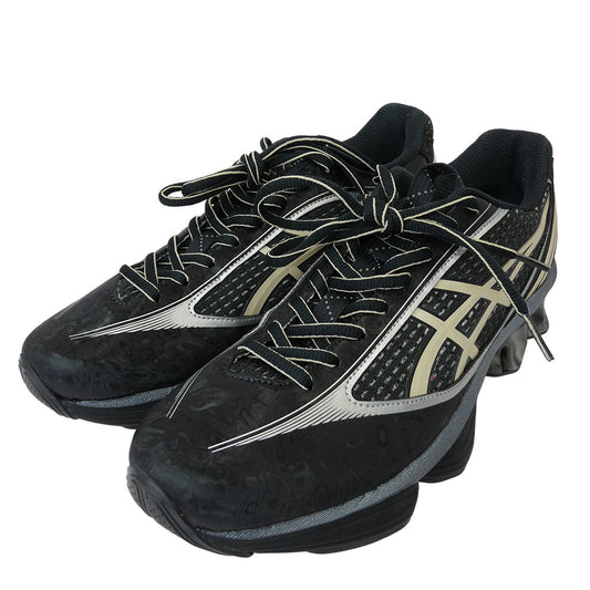 asics アシックス 1203A748-001 Kiko Kostadinov Studio US6-S Gel-Kinetic Fluent Black Vanillaキココスタディノフ スタジオ アシックス US6-S ゲルキネティック フルーエント ブラック バニラ スニーカー ブラック系 27.5cm【美品】【中古】