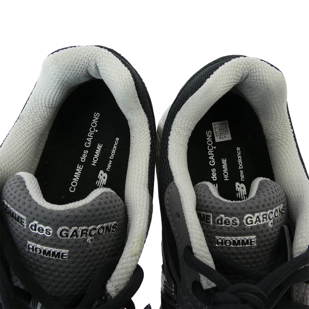 COMME des GARCONS HOMME コムデギャルソンオム ML860JU2 860V2 Black ローカット メッシュ スニーカー ブラック系 27cm【美品】【中古】