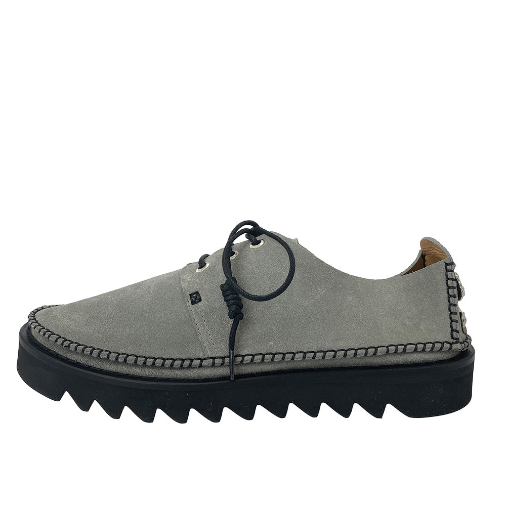 TOGA トーガ AJ1134 Grey Suede Oxfords グレー スエード オックスフォーズ ローカット シューズ グレー系 ブラック系 41【極上美品】【中古】