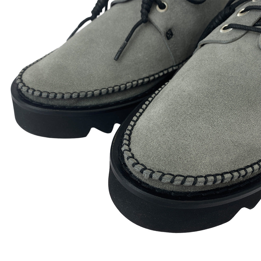 TOGA トーガ AJ1134 Grey Suede Oxfords グレー スエード オックスフォーズ ローカット シューズ グレー系 ブラック系 41【極上美品】【中古】