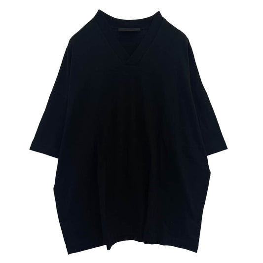 FEAR OF GOD フィアオブゴッド 125SP244214F Essentials エッセンシャルズ V-NECK T-SHIRT Vネック 半袖 Tシャツ ブラック系 S【美品】【中古】