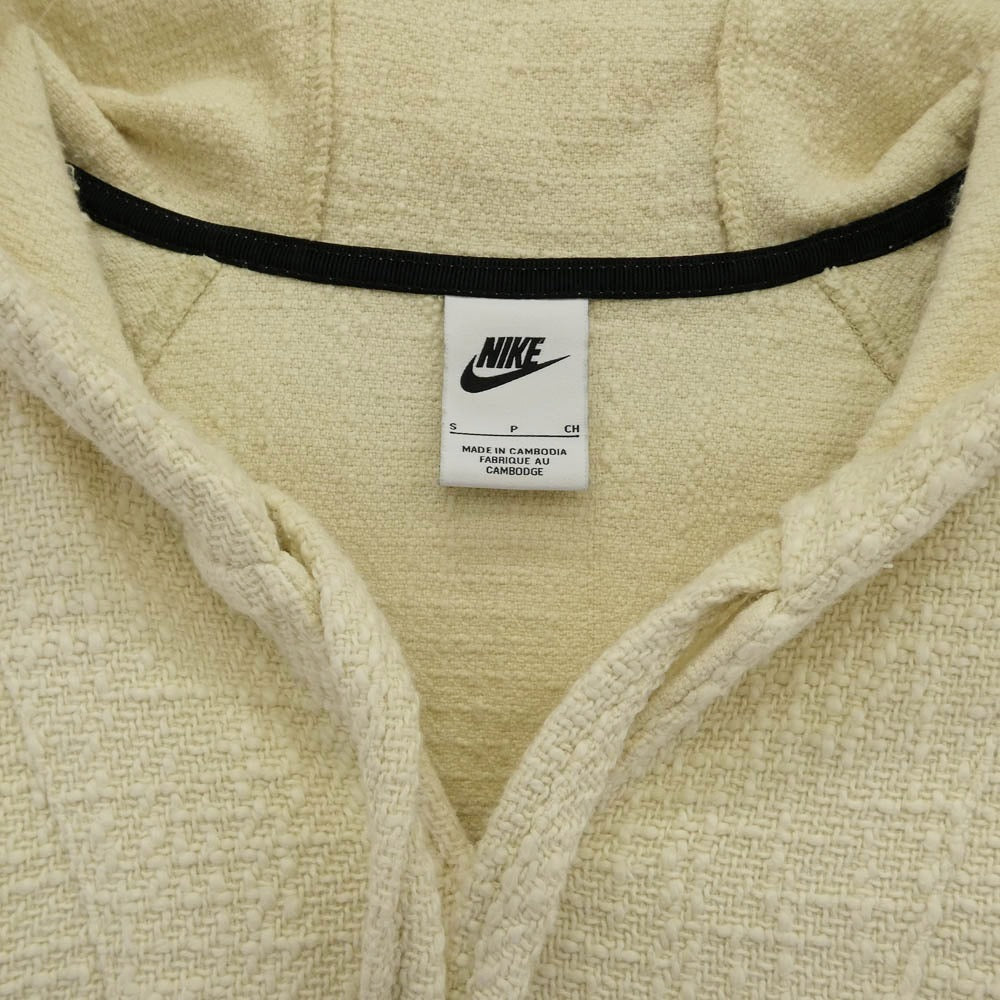 NIKE ナイキ 22SS DO5306-120 NRG PULLOVER HOODIE ロゴプリント プルオーバー パーカー フーディー オフホワイト系 S【中古】
