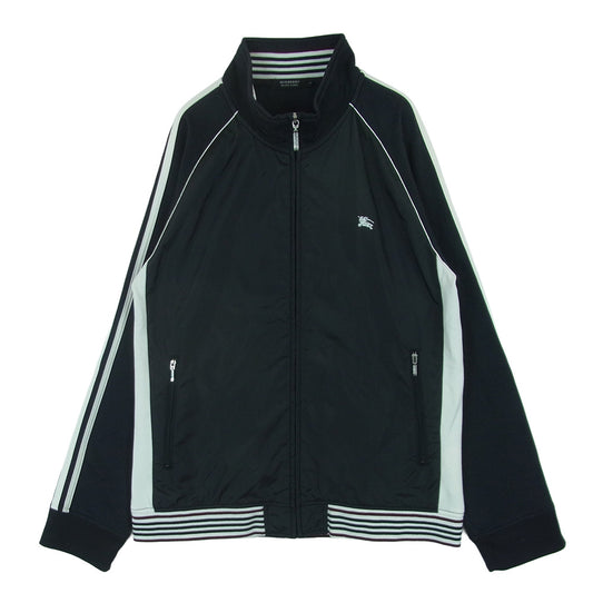 BURBERRY BLACK LABEL バーバリーブラックレーベル BMV26-410-09 ジップアップ トラック ジャケット ブルゾン ブラック系 3【中古】