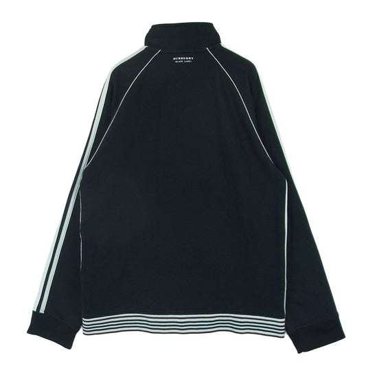 BURBERRY BLACK LABEL バーバリーブラックレーベル BMV26-410-09 ジップアップ トラック ジャケット ブルゾン ブラック系 3【中古】