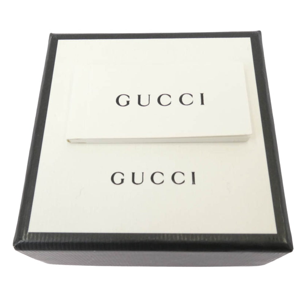 GUCCI グッチ GGロゴ インターロッキング リング 指輪 シルバー系 11.5