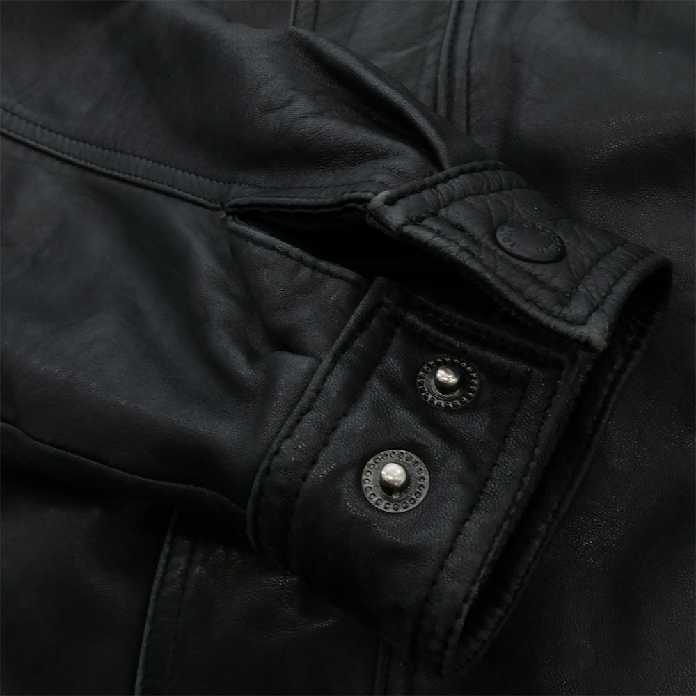 Christian Dior クリスチャンディオール christian dior le connaisseur レザージャケット ブラック系 40【中古】