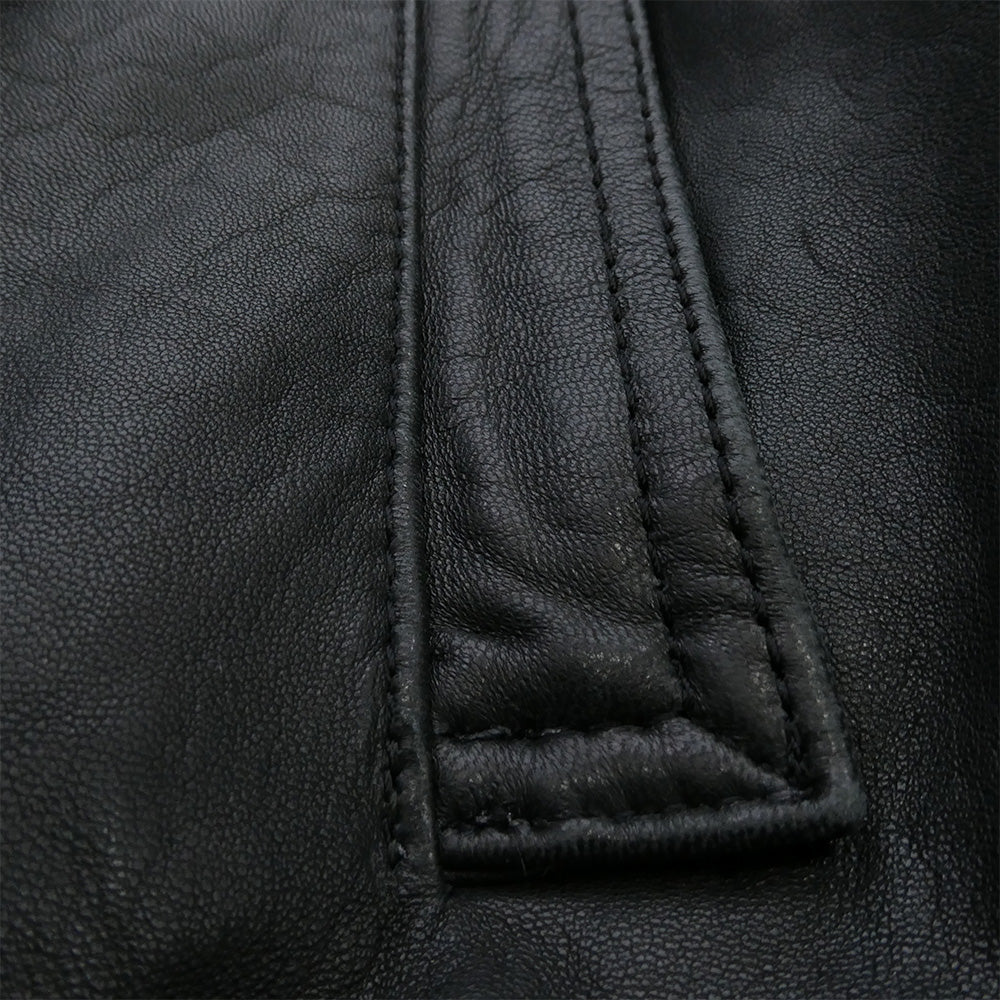 Christian Dior クリスチャンディオール christian dior le connaisseur レザージャケット ブラック系 40【中古】