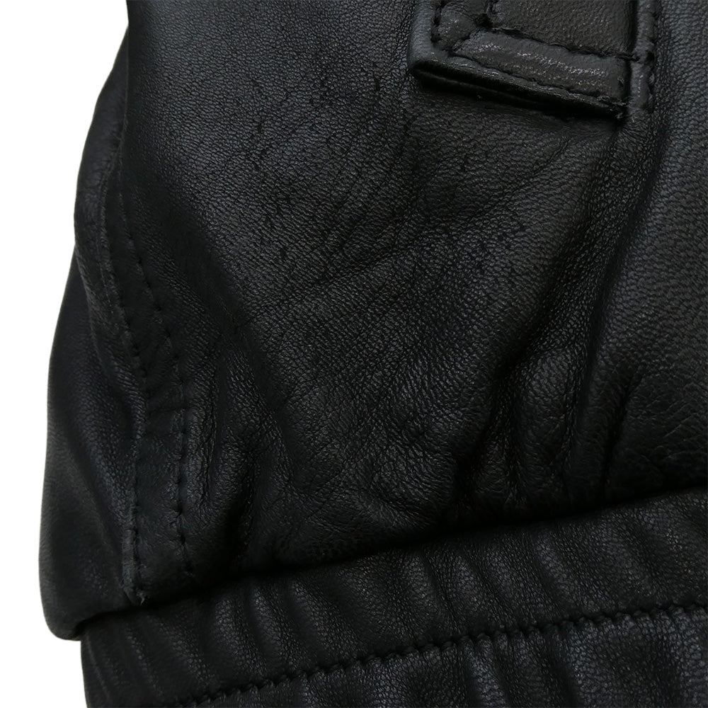 Christian Dior クリスチャンディオール christian dior le connaisseur レザージャケット ブラック系 40【中古】