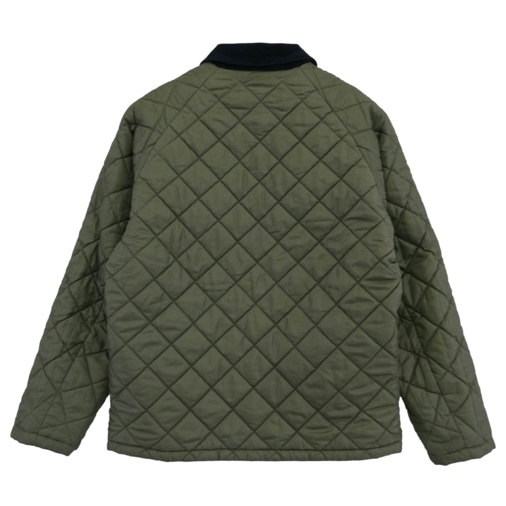 STANDARD CALIFORNIA スタンダードカリフォルニア Reversible Quilted Duck Work Jacket リバーシブル キルティング ダック キャンバス カバーオール ワーク ジャケット ネイビー系 カーキ系 M【中古】