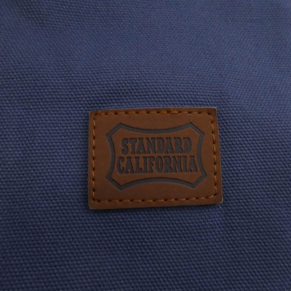 STANDARD CALIFORNIA スタンダードカリフォルニア Reversible Quilted Duck Work Jacket リバーシブル キルティング ダック キャンバス カバーオール ワーク ジャケット ネイビー系 カーキ系 M【中古】