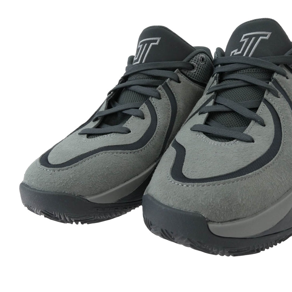 NIKE ナイキ HQ4613-002 JORDAN BRAND JORDAN TATUM 4 PF SMOKE GREY テイタム 4 PF バスケットボールシューズ スニーカー グレー系 ブラック系 25.5cm【中古】