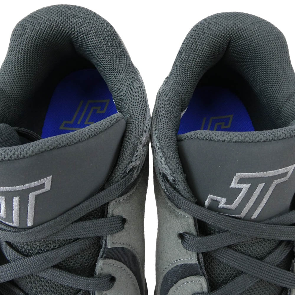 NIKE ナイキ HQ4613-002 JORDAN BRAND JORDAN TATUM 4 PF SMOKE GREY テイタム 4 PF バスケットボールシューズ スニーカー グレー系 ブラック系 25.5cm【中古】