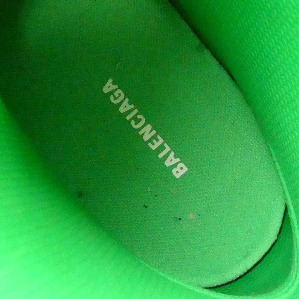 BALENCIAGA バレンシアガ 411457 Crocs Boot Green クロックス ラバー