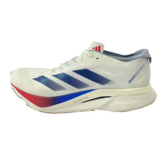 adidas アディダス JI4476 Adizero Boston 12 アディゼロ ボストン ランニングシューズ スニーカー ホワイト系 マルチカラー系 27.5cm【中古】