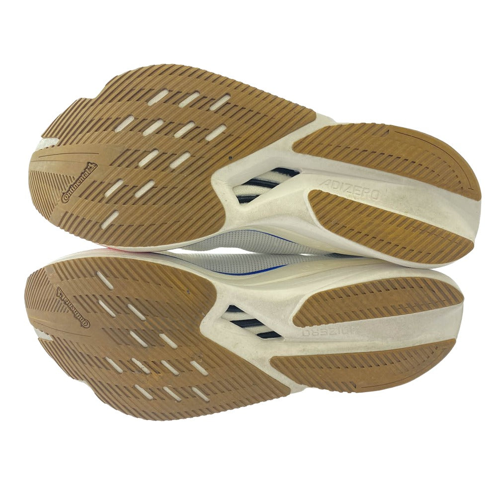 adidas アディダス JI4476 Adizero Boston 12 アディゼロ ボストン ランニングシューズ スニーカー ホワイト系 マルチカラー系 27.5cm【中古】