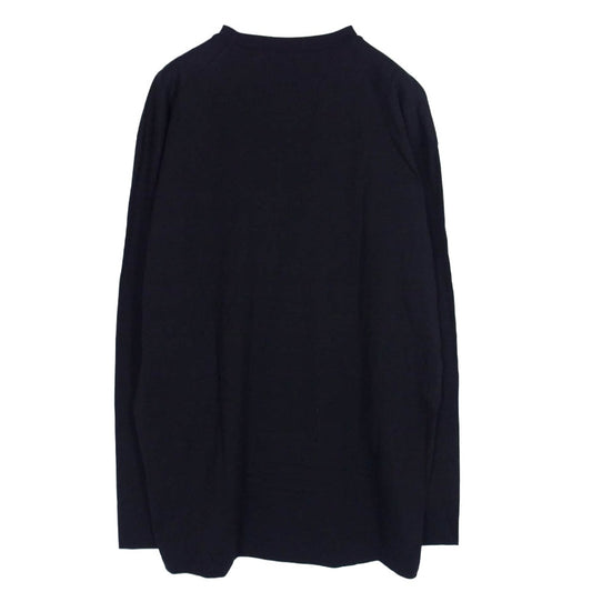 Y-3 Yohji Yamamoto ワイスリー ヨウジヤマモト IZ3122 GFX LS TEE グラフィック ロゴプリント ロングスリーブ 長袖 Tシャツ カットソー ブラック系 L【極上美品】【中古】