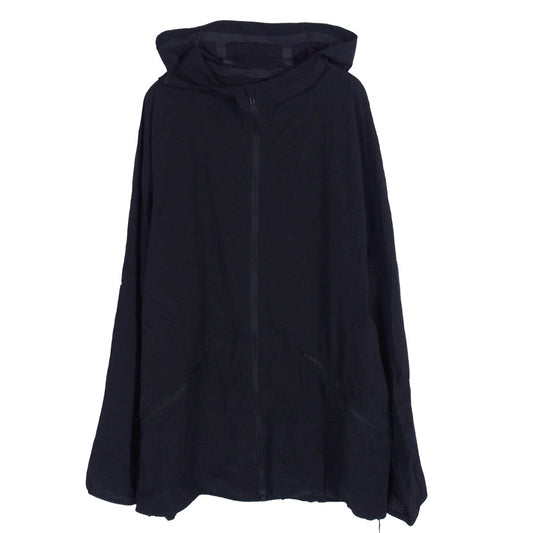 Y-3 Yohji Yamamoto ワイスリー ヨウジヤマモト IN8746 M RUN JACKET フーデッド ナイロン ランニング ジャケット ブラック系 XL【中古】