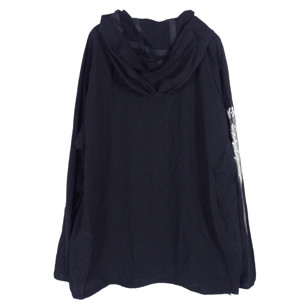 Y-3 Yohji Yamamoto ワイスリー ヨウジヤマモト IN8746 M RUN JACKET フーデッド ナイロン ランニング ジャケット ブラック系 XL【中古】