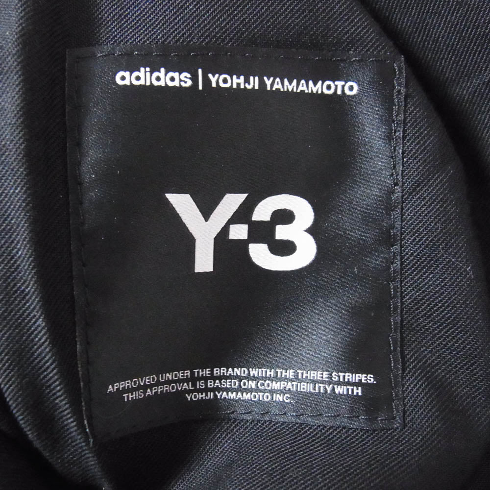 Y-3 Yohji Yamamoto ワイスリー ヨウジヤマモト 24AW IW7463 REF WO TP ワイド イージートラックパンツ ブラック系 S【中古】