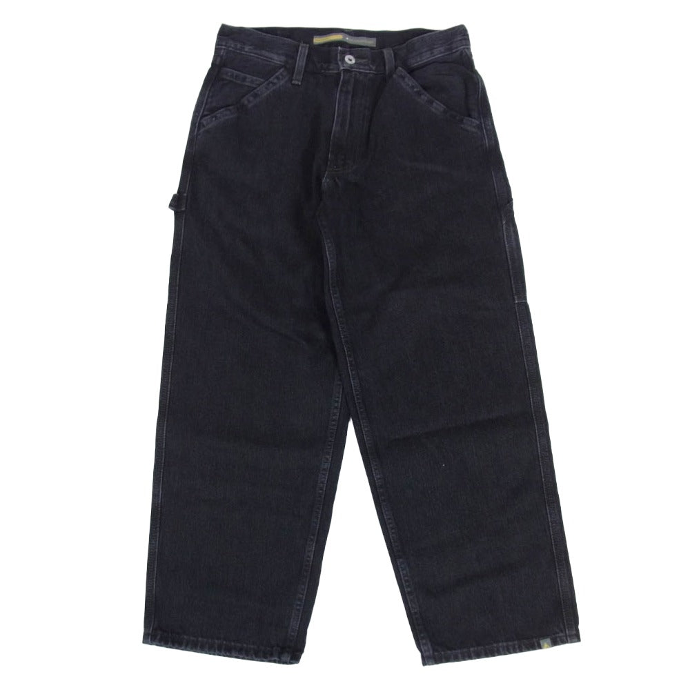 Levi's リーバイス SILVERTAB シルバータブ バギー カーペンター デニム パンツ ブラック系 30【中古】