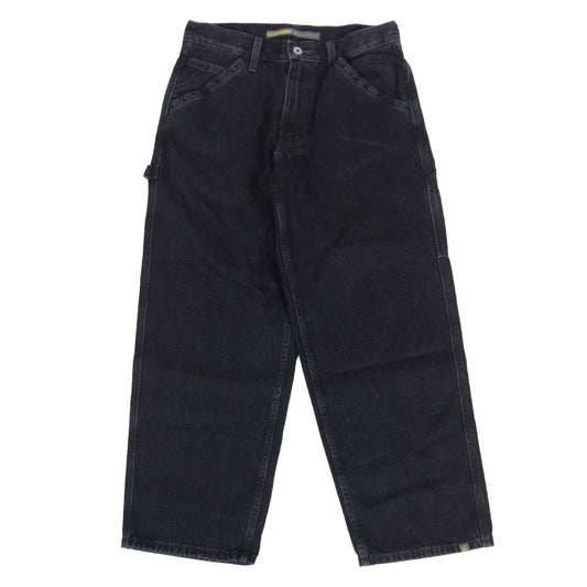 Levi's リーバイス SILVERTAB シルバータブ バギー カーペンター デニム パンツ ブラック系 30【中古】