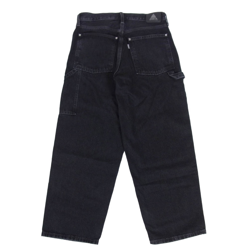 Levi's リーバイス SILVERTAB シルバータブ バギー カーペンター デニム パンツ ブラック系 30【中古】