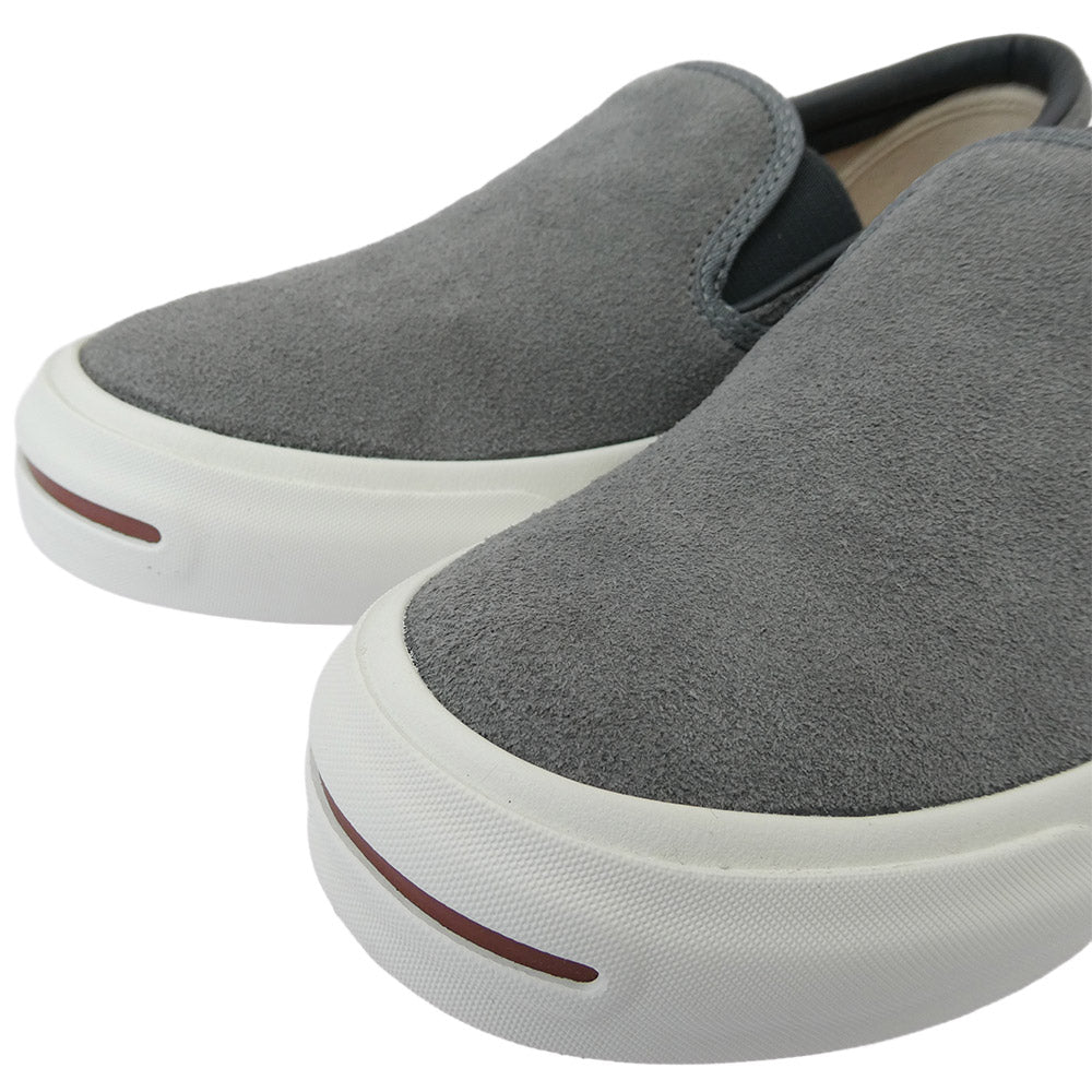 CONVERSE コンバース 1SE247 JACK PURCELL SLIP-ON ジャックパーセル スリッポン スニーカー グレー系 26.0cm【中古】