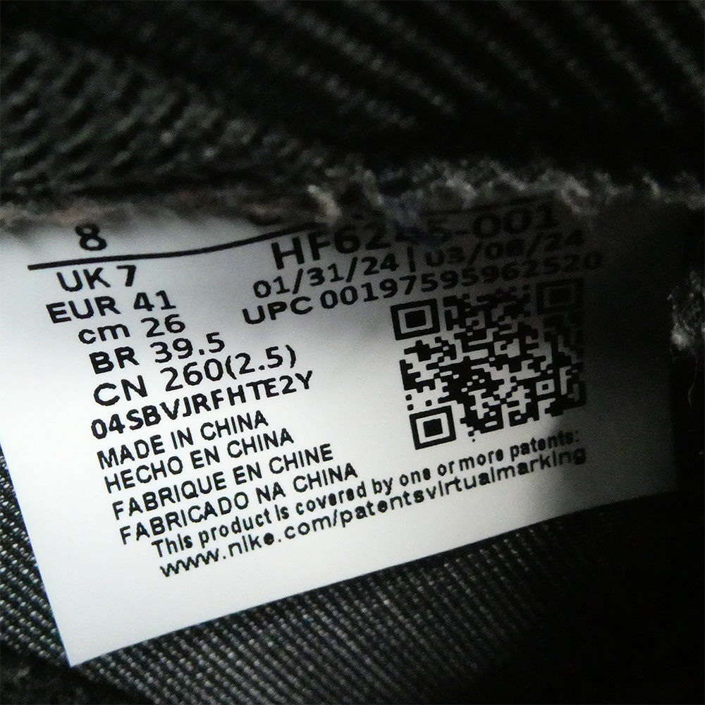 NIKE ナイキ HF6245-001 ACG Mountain Fly 2 Low Dark Smoke Grey マウンテンフライ ロー ダークスモーク グレー スニーカー ブラック系 26.0cm【中古】