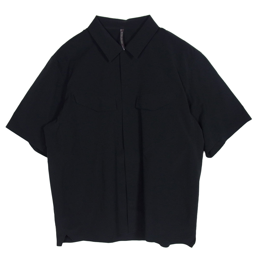ARC'TERYX アークテリクス X000006526 VEILANCE ヴェイランス field ss shirt フィールド 半袖 シャツ ブラック系 M【中古】
